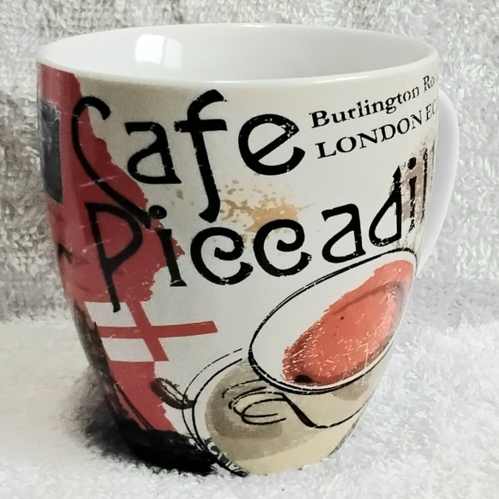 BNWOT Thick London England Cafe Piccadilly Cup by KONITZ Germany!!